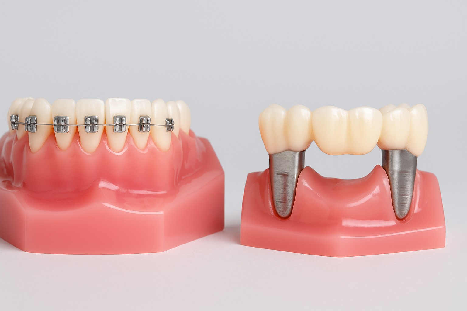 razlika između fiksnog zubnog aparata i fiksne proteze