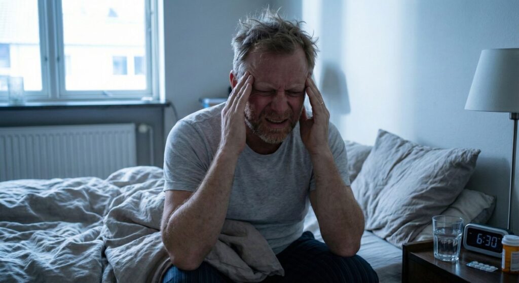 Posljedica poremećaja disanja u snu su jutarnje glavobolje.